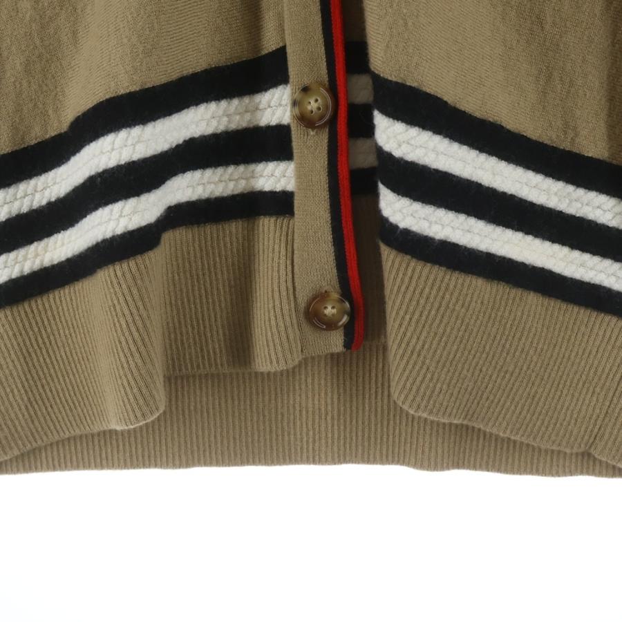 BURBERRY（バーバリー） ボーダーニットカーディガン ブラウン