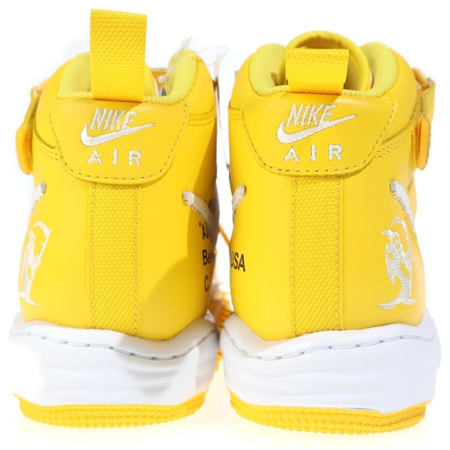 NIKE（ナイキ） ×OFF-WHITE AIR FORCE 1 MID SP LTHR DR0500-101 オフ