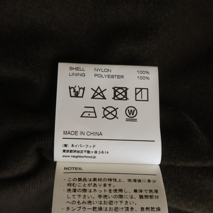 NEIGHBORHOOD（ネイバーフッド） 21AW BROOKS / N-JKT ロゴ刺繍