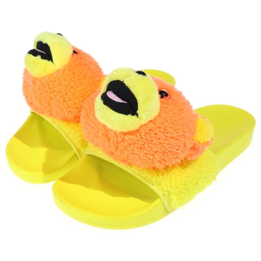 adidas（アディダス） ×JEREMY SCOTT ADILETTE TEDDY ORANGE