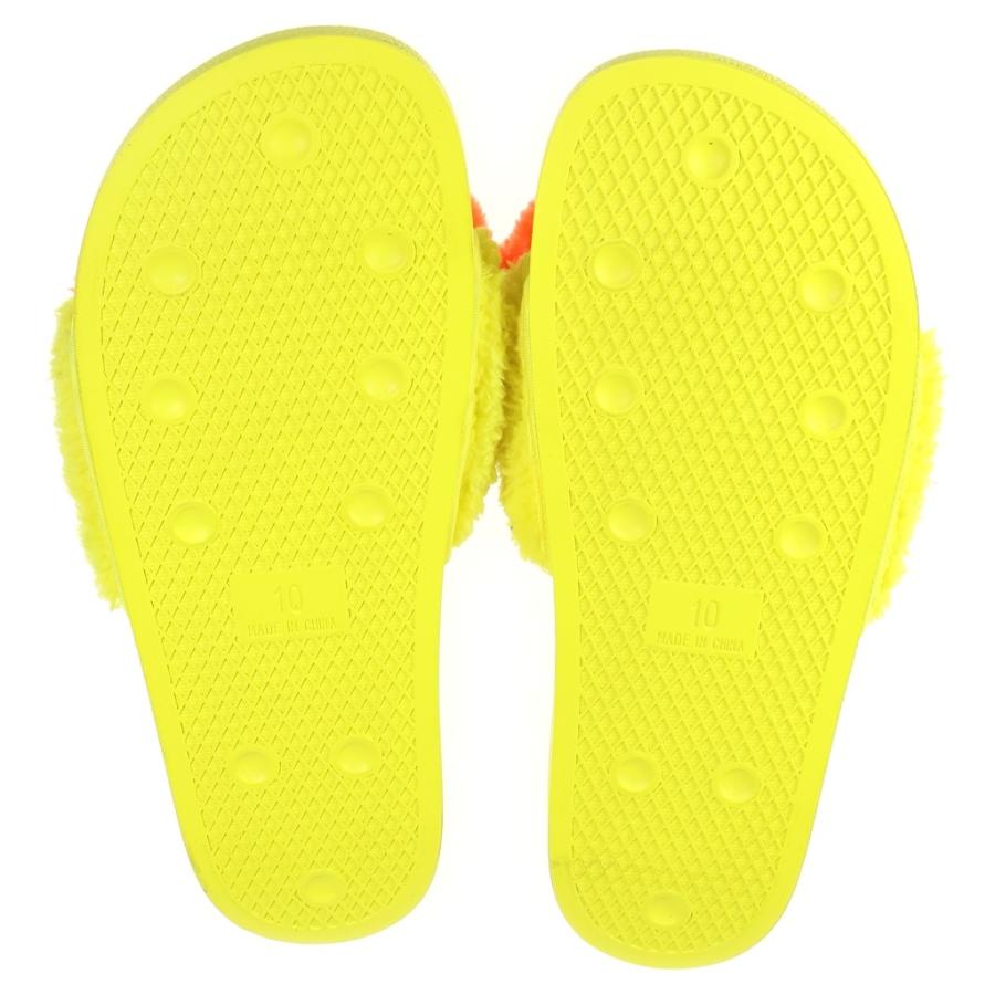 adidas（アディダス） ×JEREMY SCOTT ADILETTE TEDDY ORANGE