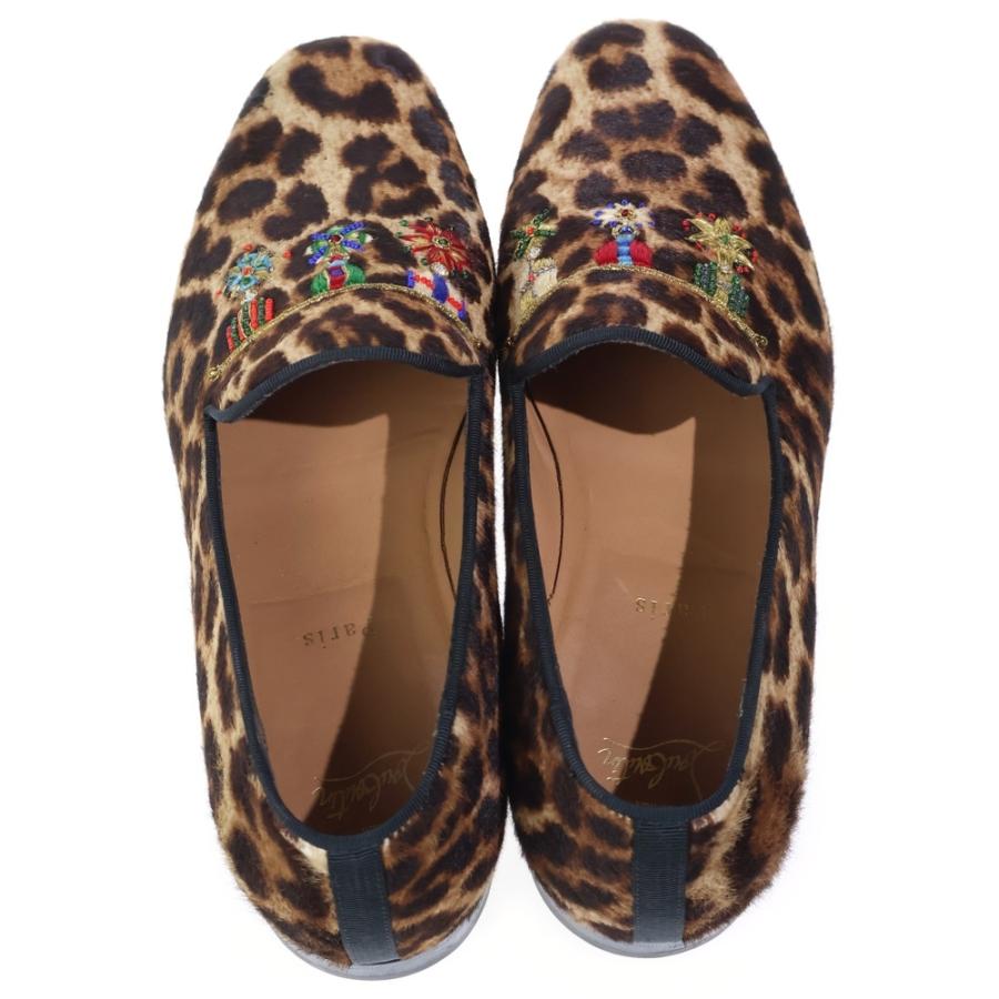 Christian Louboutin（クリスチャンルブタン） ハラコ レオパード