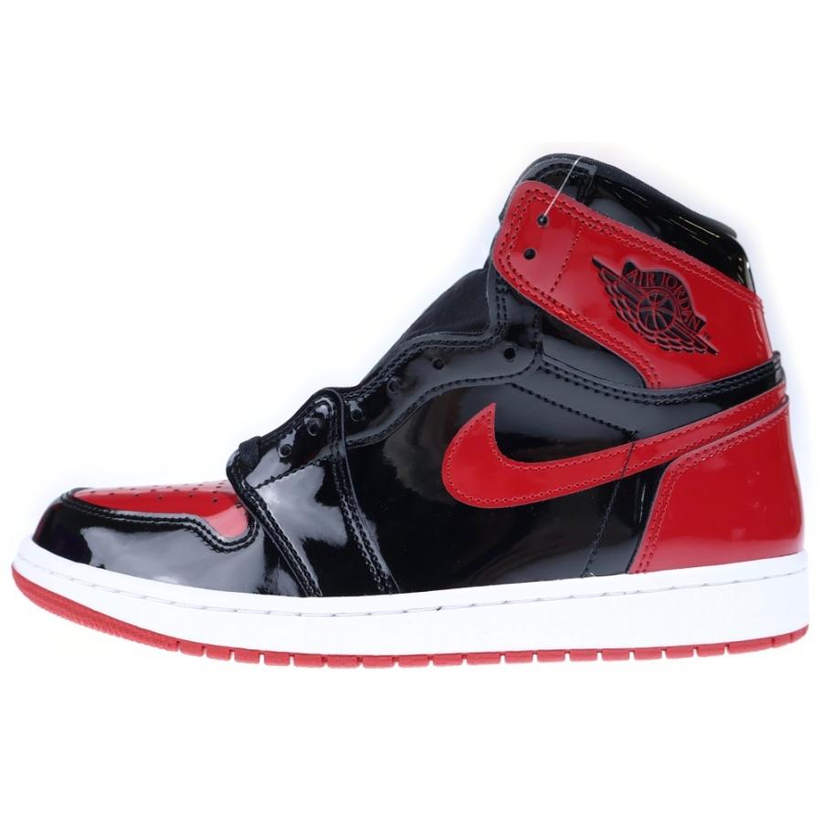 NIKE（ナイキ） AIR JORDAN 1 RETRO HIGH OG PATENT BRED 555088-063 