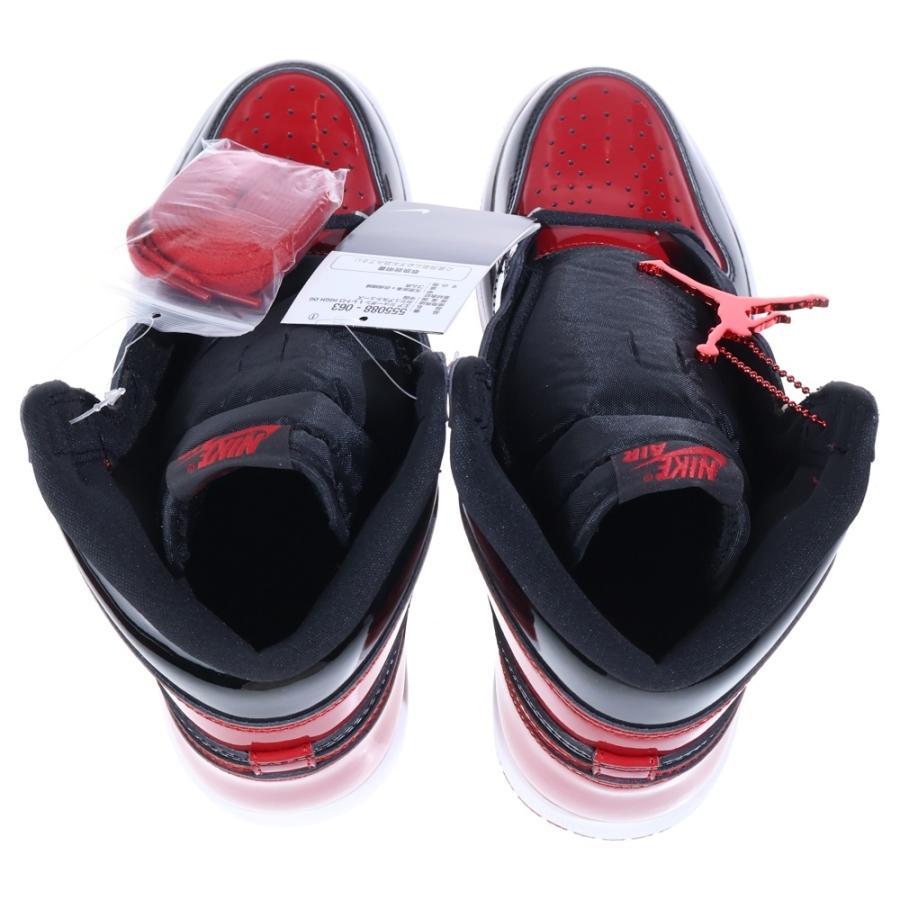 NIKE（ナイキ） AIR JORDAN 1 RETRO HIGH OG PATENT BRED 555088-063