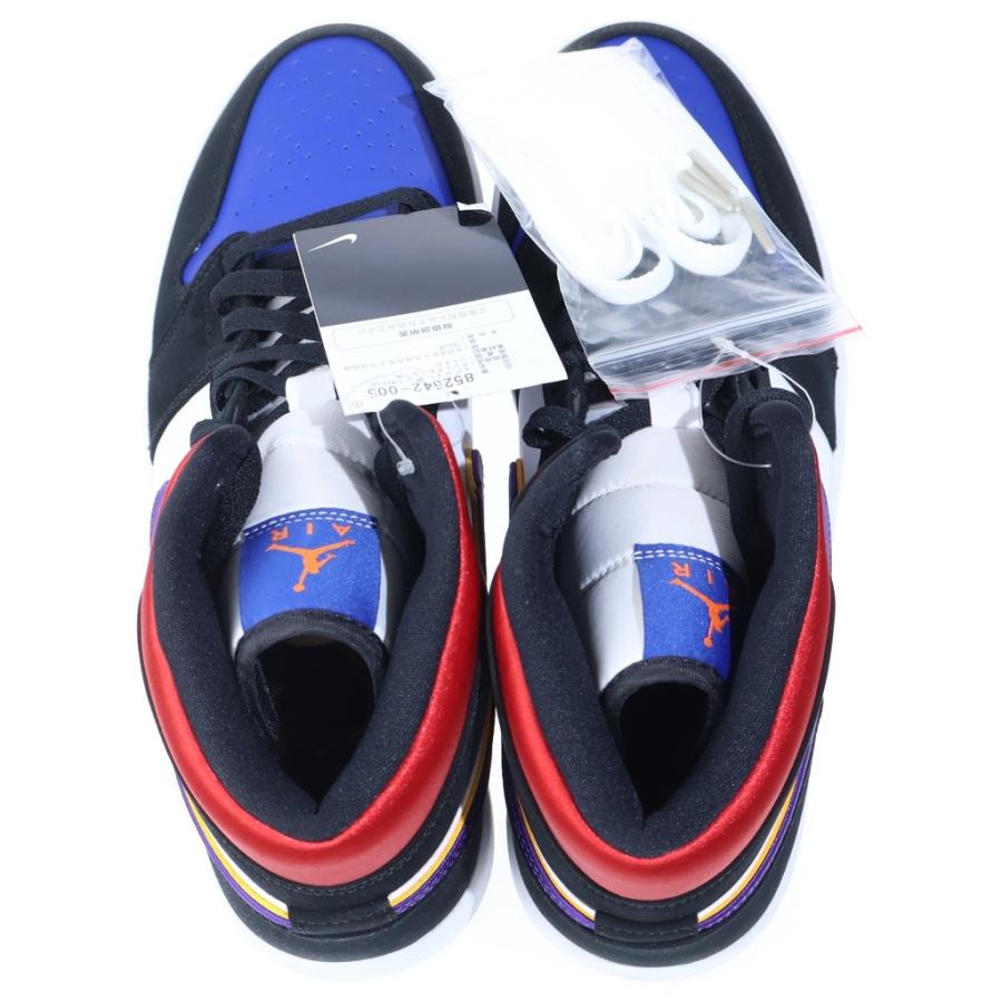 NIKE ナイキ AIR JORDAN 1 MID LAKERS TOP 3 エアジョーダン1 レイカーズ トップ3 ミッドカットスニーカー マルチ US14/32cm 852542-005 NIKE（ナイキ） AIR JORDAN 1 MID LAKERS TOP 3 852542-005 エア