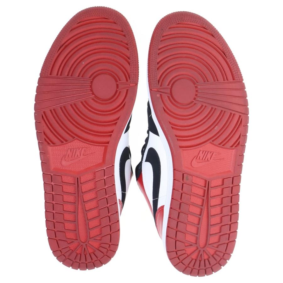 NIKE ナイキ AIR JORDAN 1 LOW BLACK TOE 553558-116 エアジョーダン1 ブラックトゥ つま黒 ローカットスニーカー レッド US11/29cm NIKE（ナイキ） AIR JORDAN 1 LOW BLACK TOE 553558-116 エア