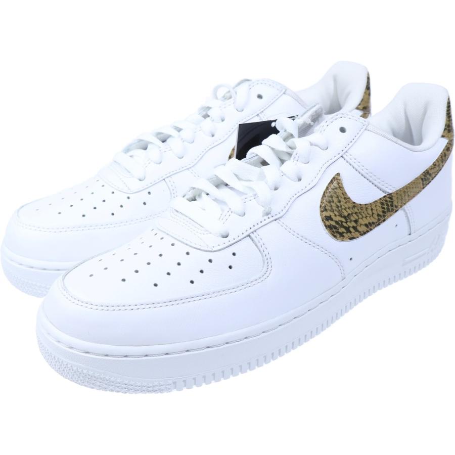 NIKE（ナイキ） AIR FORCE 1 LOW RETRO PRM QS IVORY SNAKE AO1635-100 