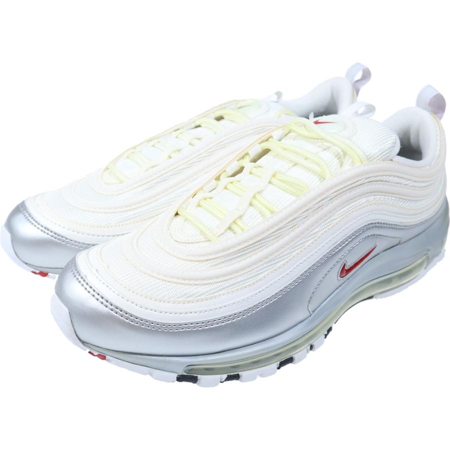 NIKE（ナイキ） AIR MAX 97 QS METALLIC SILVER WHITE AT5458-100 エア