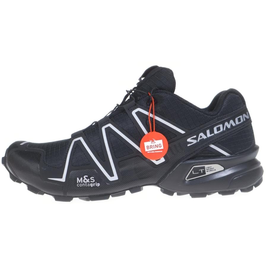 SALOMON サロモン SPEEDCROSS3 スピードクロス ローカットスニーカー シューズ ブラック US11/29cm SALOMON（サロモン） SPEEDCROSS3 スピードクロス ローカット