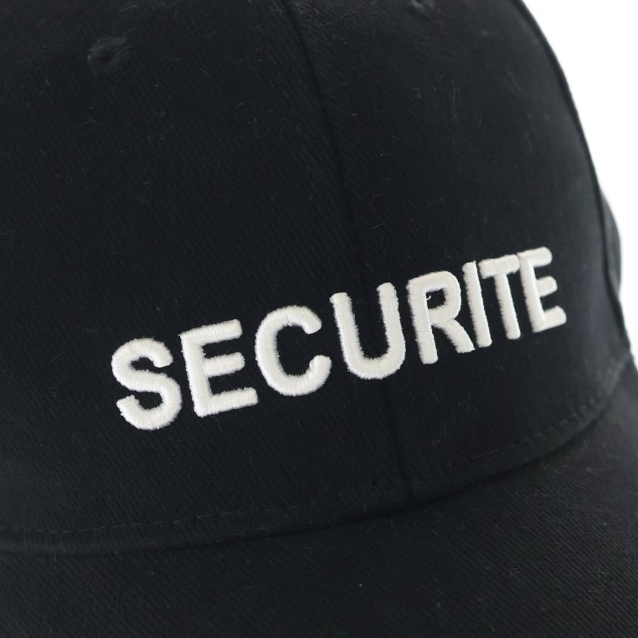 VETEMENTS（ヴェトモン） 17SS Securite Cap セキュリティ刺繍 ベース