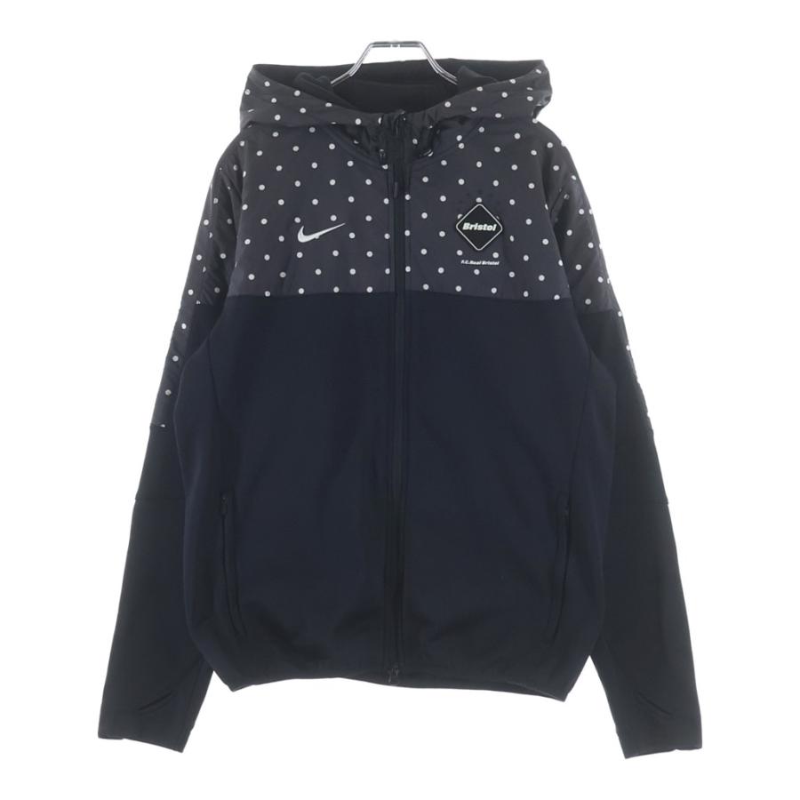 NIKE（ナイキ） ×F.C.Real Bristol FCRB DOT SWEAT HOODIE BLACK M