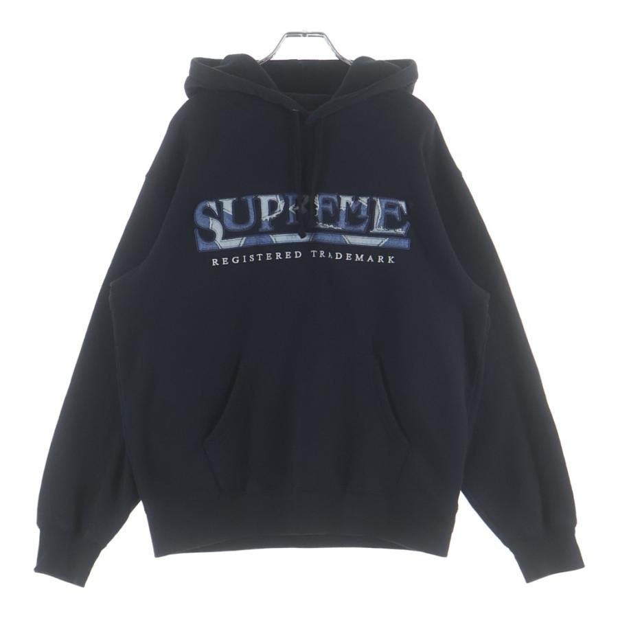 Supreme（シュプリーム） 21SS Denim Logo Hooded Sweatshirt デニム
