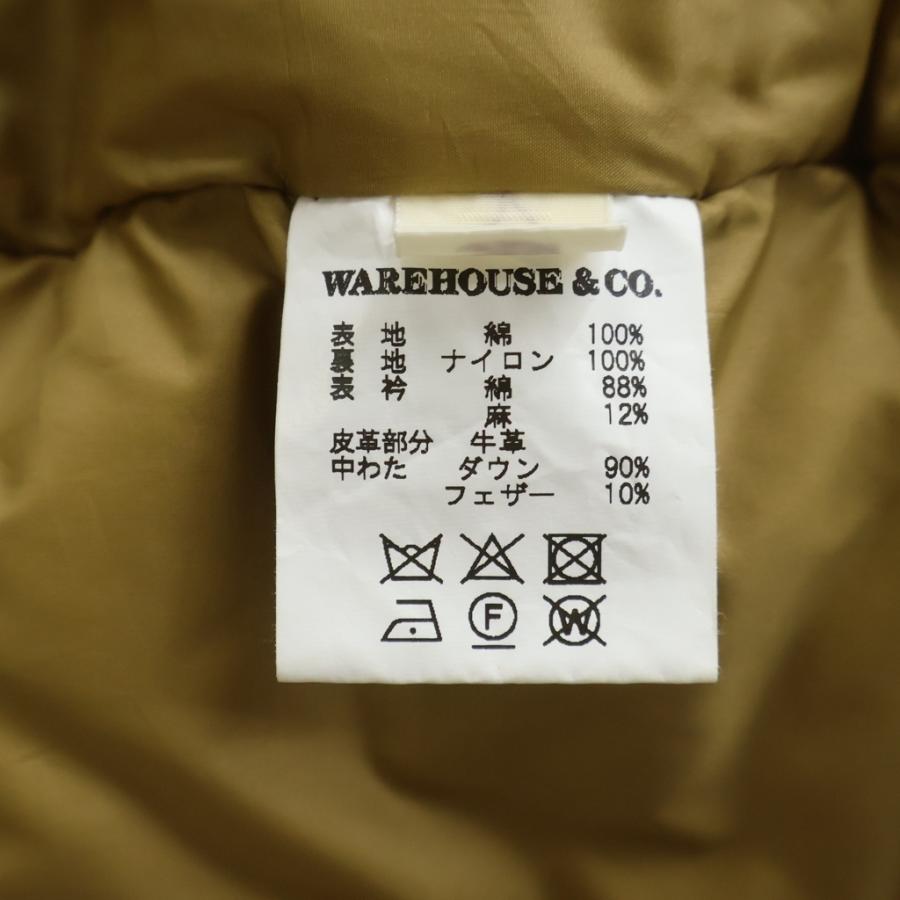 WAREHOUSE（ウエアハウス） ウェアハウス 2127 DUCK DOWN JACKET