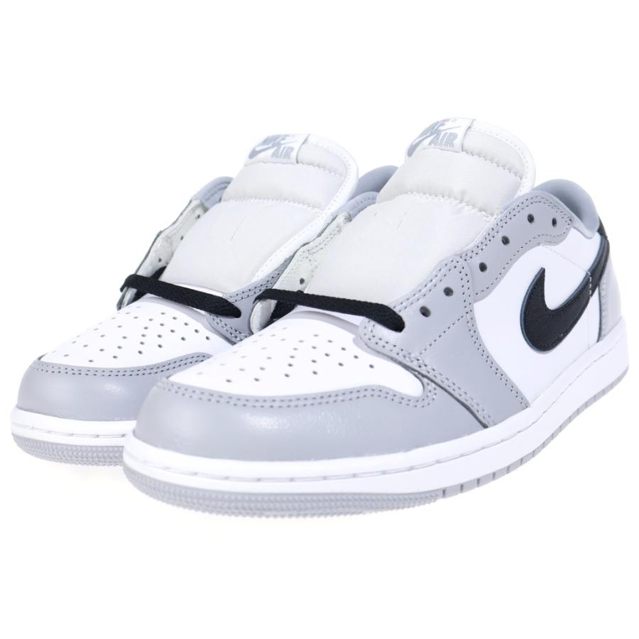NIKE ナイキ AIR JORDAN1 RETRO OG BARONS エアジョーダン1 バロンズ ローカットスニーカー ホワイト/グレー US8.5/26.5cm CZ0790 110 NIKE（ナイキ） AIR JORDAN 1 RETRO LOW OG Barons エアジョーダン 1