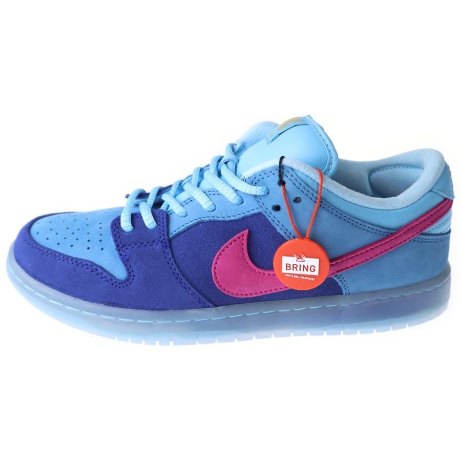 ナイキ 新品同様 NIKE ナイキ RUN THE JEWELS SB DUNK LOW ダンク スニーカー シューズ メンズ ブルー 27cm DO9404-400 9(US) Nike SB ナイキエスビー ×Run The Jewels DUNK LOW ラン ザ ジュエルズ