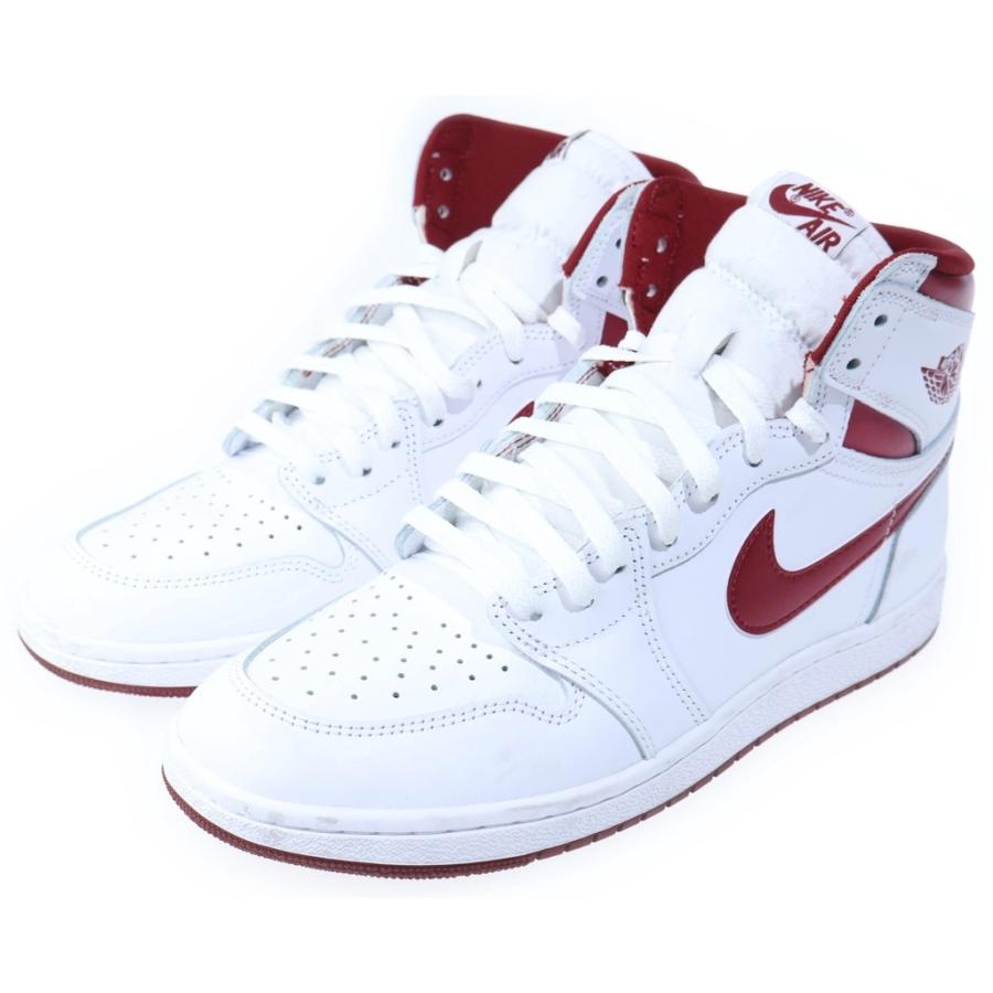 エアジョーダン1 85 メタリックバーガンディ 28cm　箱付き　タグ有り NIKE（ナイキ） AIR JORDAN 1 HIGH 85 METALLIC BURGUNDY エア