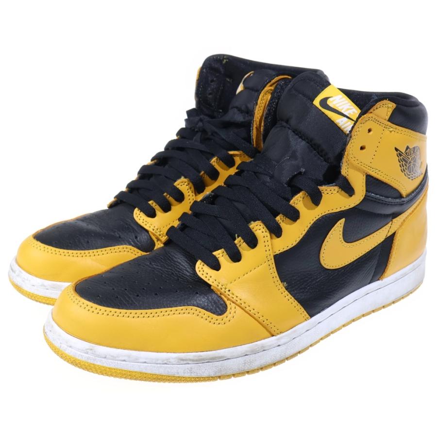 Nike Air Jordan 1 レトロOG パラン　黒/黄色/極美品 NIKE（ナイキ） AIR JORDAN 1 RETRO HIGH OG Pollen エアジョーダン 1