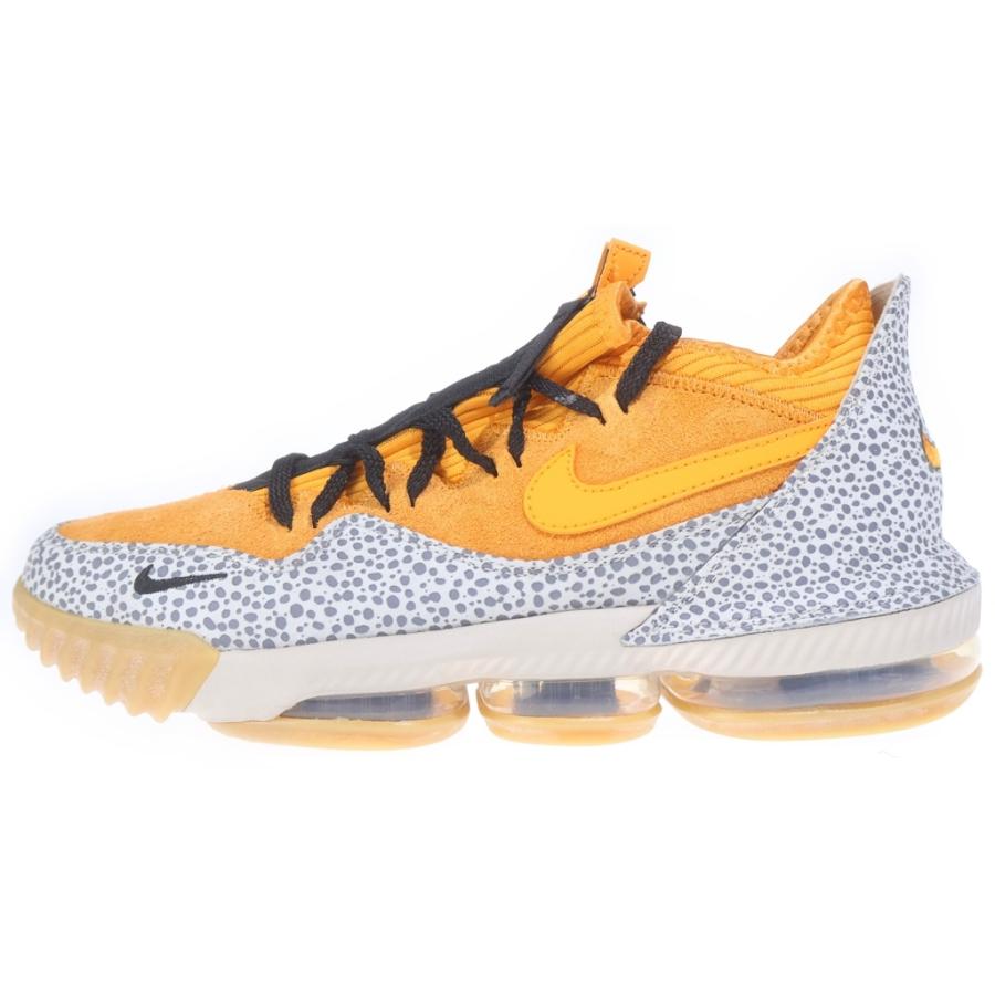 NIKE ナイキ ×atmos LEBRON 16 LOW SAFARI CD9471-800 アトモス レブロン16 サファリ ローカットスニーカー オレンジ US9/27cm NIKE（ナイキ） ×atmos LEBRON 16 LOW SAFARI アトモス レブロン16