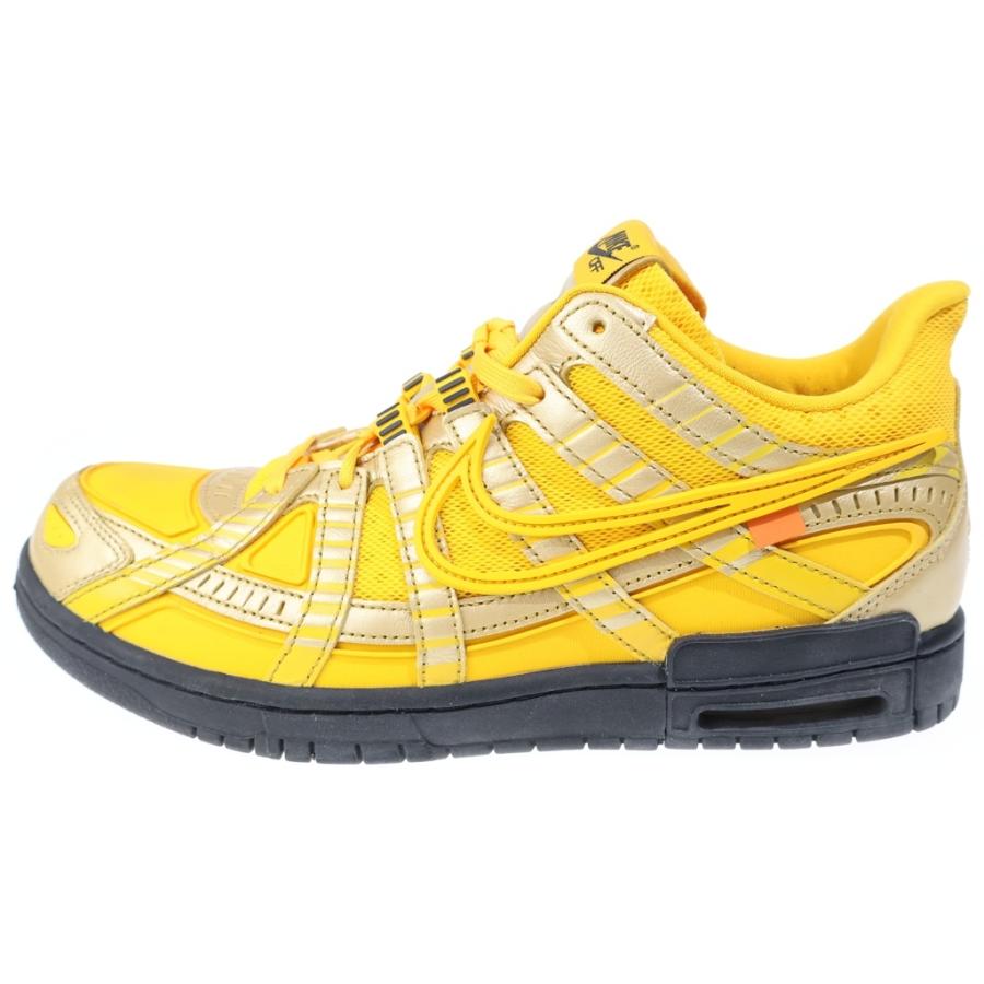 NIKE（ナイキ） ×OFF-WHITE AIR RUBBER DUNK LOW UNIVERSITY GOLD オフ 