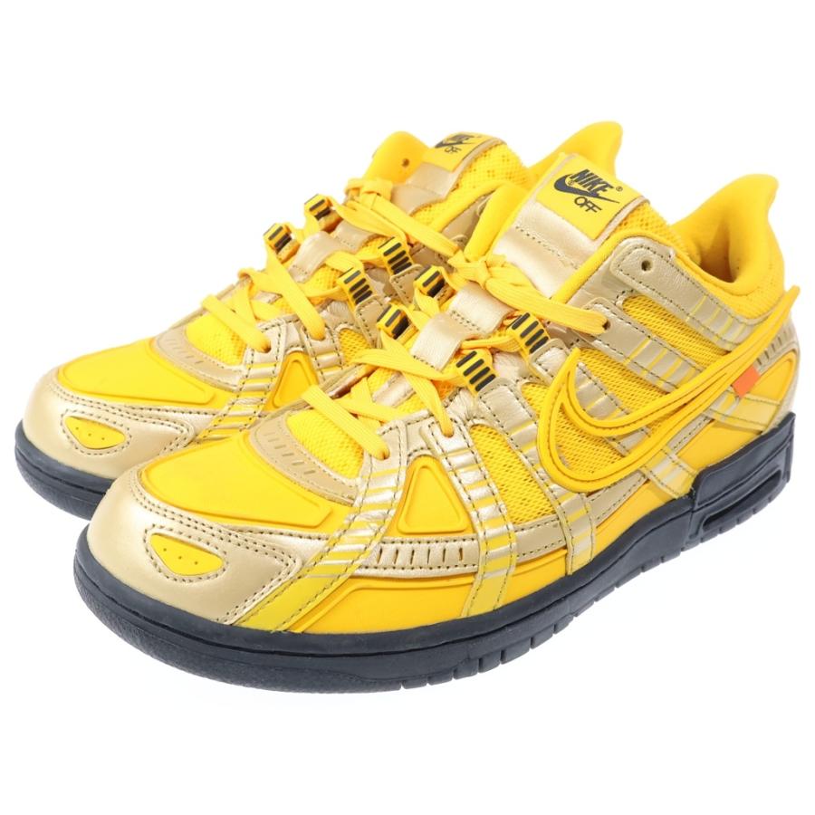 NIKE（ナイキ） ×OFF-WHITE AIR RUBBER DUNK LOW UNIVERSITY GOLD オフ