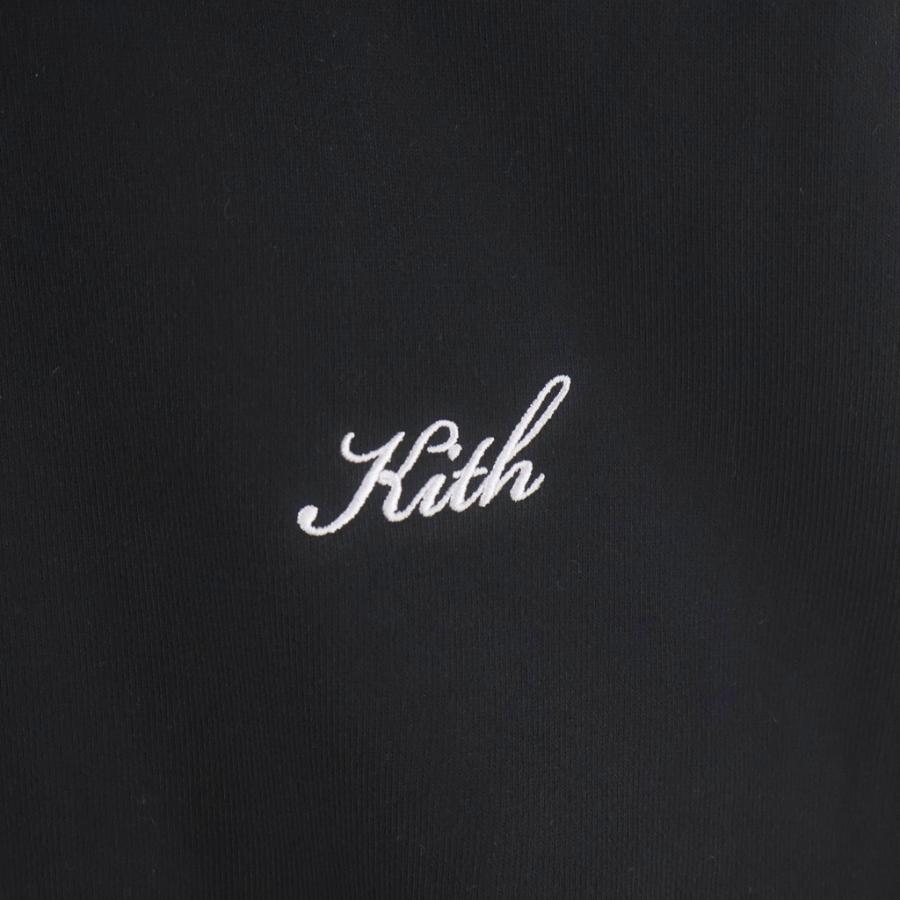 KITH（キス） Carlisle Mockneck Sweatshirt カーライル ロゴ刺繍