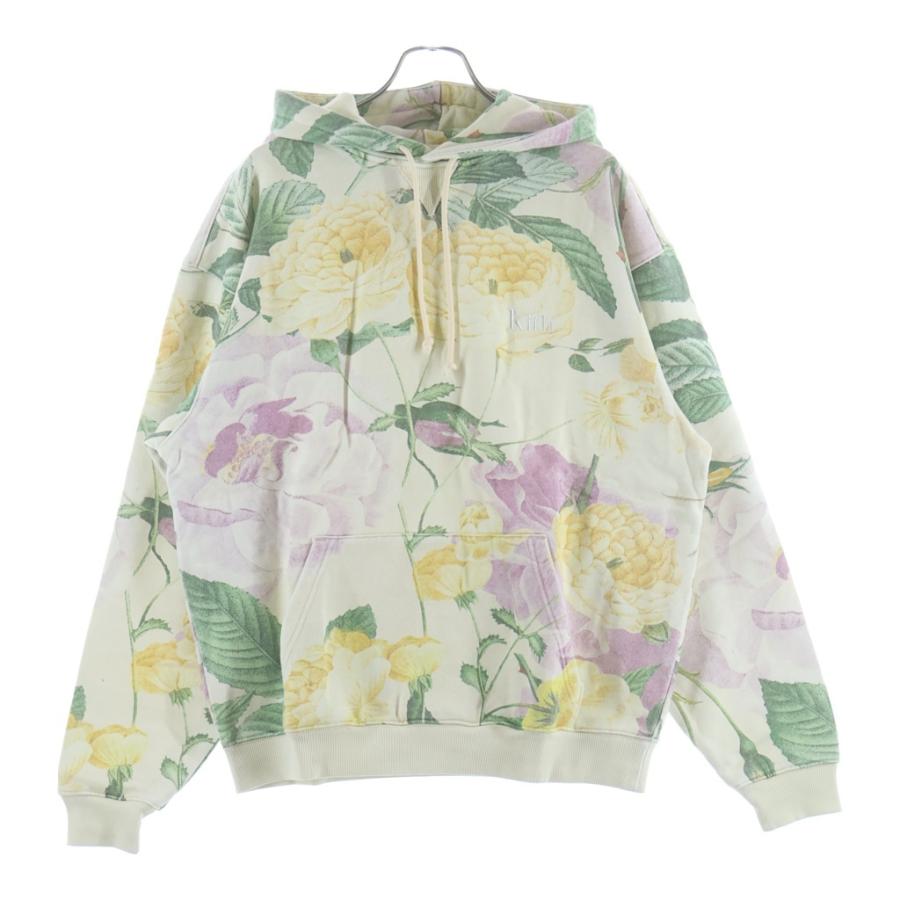KITH キス Peony Print Hoodie ピオニープリント ロゴ刺繍 フラワー 総柄 スウェット プルオーバーパーカー マルチ KH2569 KITH（キス） Peony Print Hoodie ピオニープリント ロゴ刺繍 フラワー