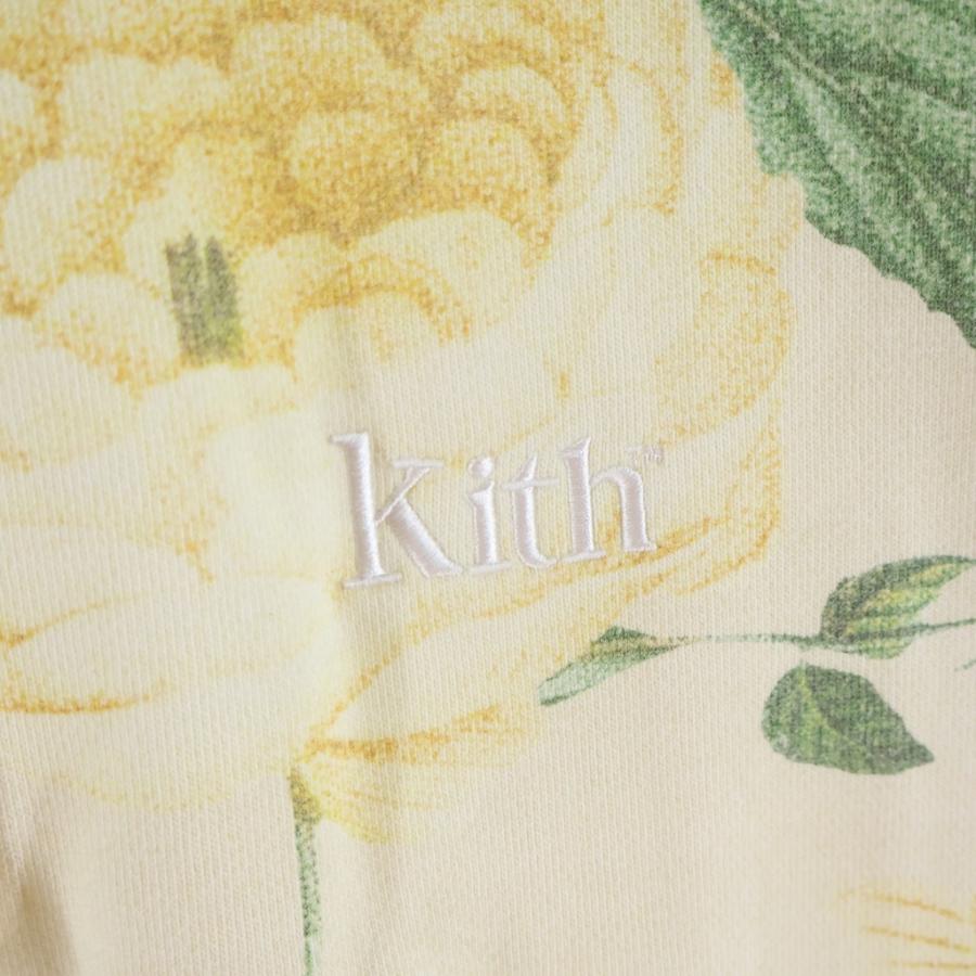 KITH（キス） Peony Print Hoodie ピオニープリント ロゴ刺繍 フラワー 
