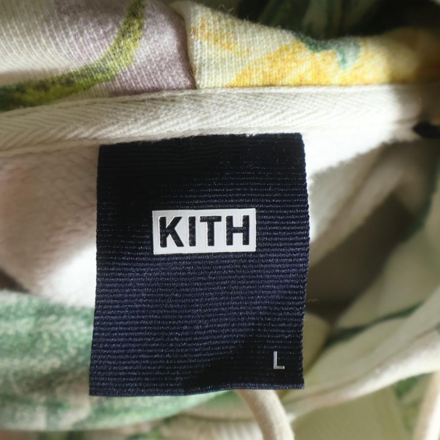 KITH キス Peony Print Hoodie ピオニープリント ロゴ刺繍 フラワー 総柄 スウェット プルオーバーパーカー マルチ KH2569 KITH（キス） Peony Print Hoodie ピオニープリント ロゴ刺繍 フラワー