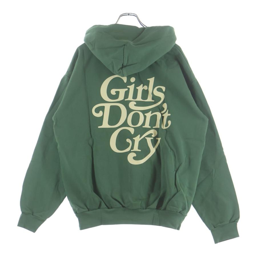 Girls Don't Cry ジップアップパーカー 緑 M