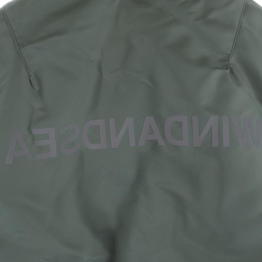 WIND AND SEA（ウィンダンシー） 19AW WDS REVERSIBLE MA-1 ロゴ