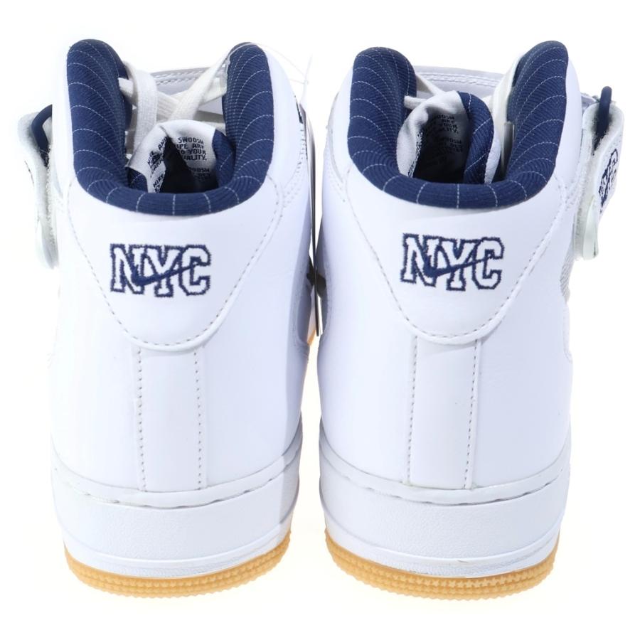 NIKE ナイキ AIR FORCE 1 MID NYC DH5622-100 エアフォース1 ミッドカットスニーカー ホワイト US11/29cm NIKE（ナイキ） AIR FORCE 1 MID NYC DH5622-100 エアフォース1 ミッド