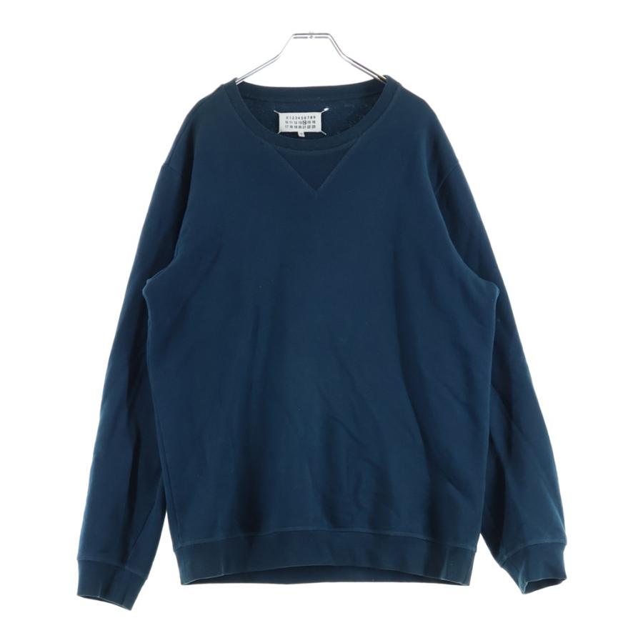 Maison Margiela ⑭ メゾンマルジェラ エルボーパッチ スウェット Maison Margiela（メゾンマルジェラ） 14AW エルボーパッチ クルー