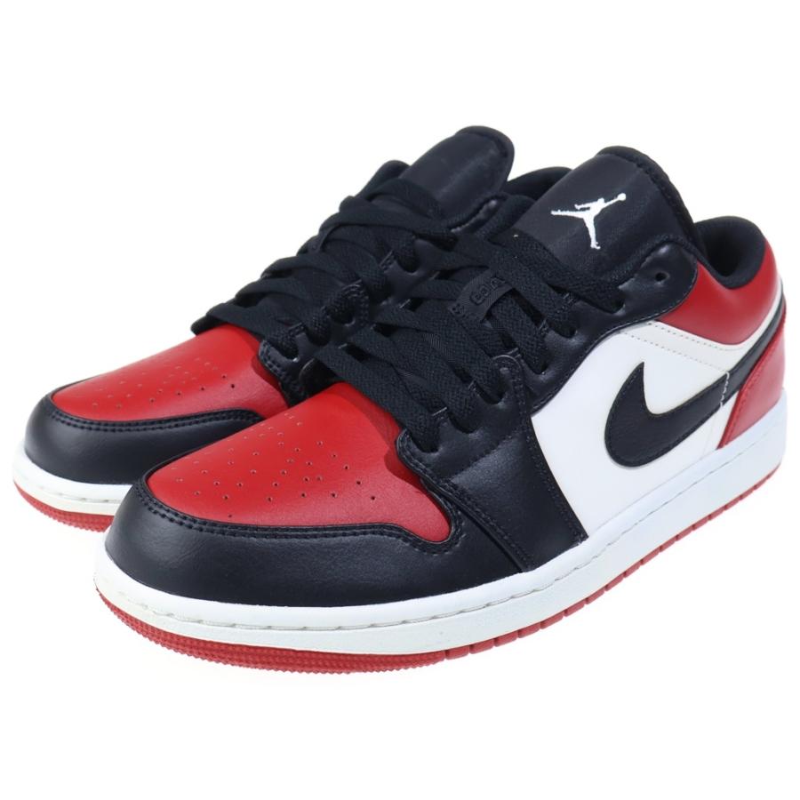 NIKE（ナイキ） AIR JORDAN 1 LOW BRED TOE エアジョーダン1 ブレッド