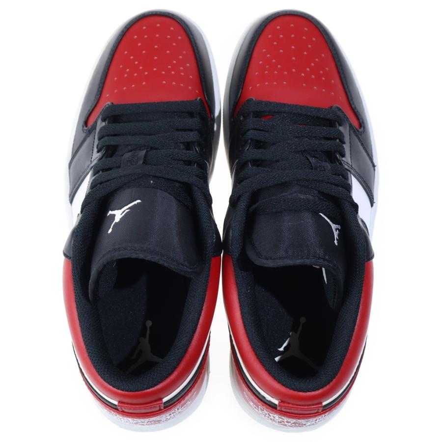 NIKE（ナイキ） AIR JORDAN 1 LOW BRED TOE エアジョーダン1 ブレッド