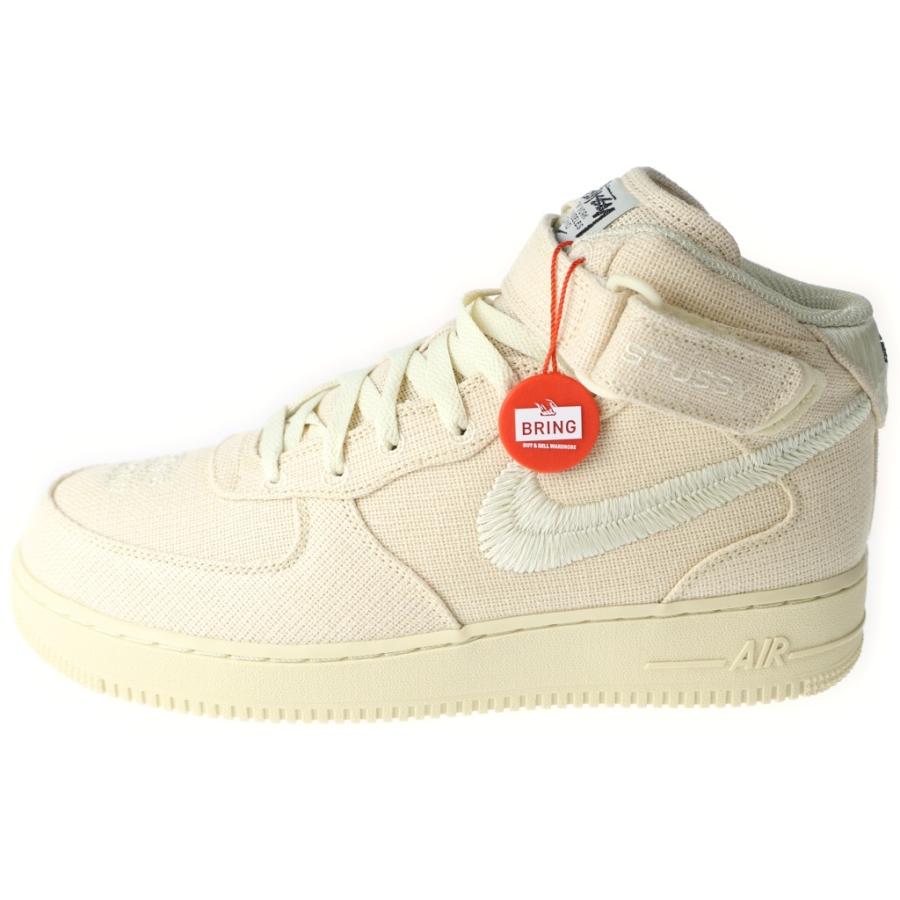NIKE（ナイキ） ×STUSSY AIR FORCE1 '07 MID SP Fossil DJ7841-200