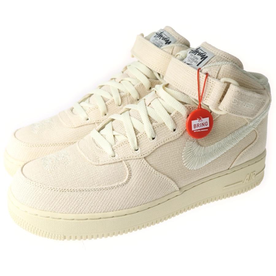 NIKE（ナイキ） ×STUSSY AIR FORCE1 '07 MID SP Fossil DJ7841-200