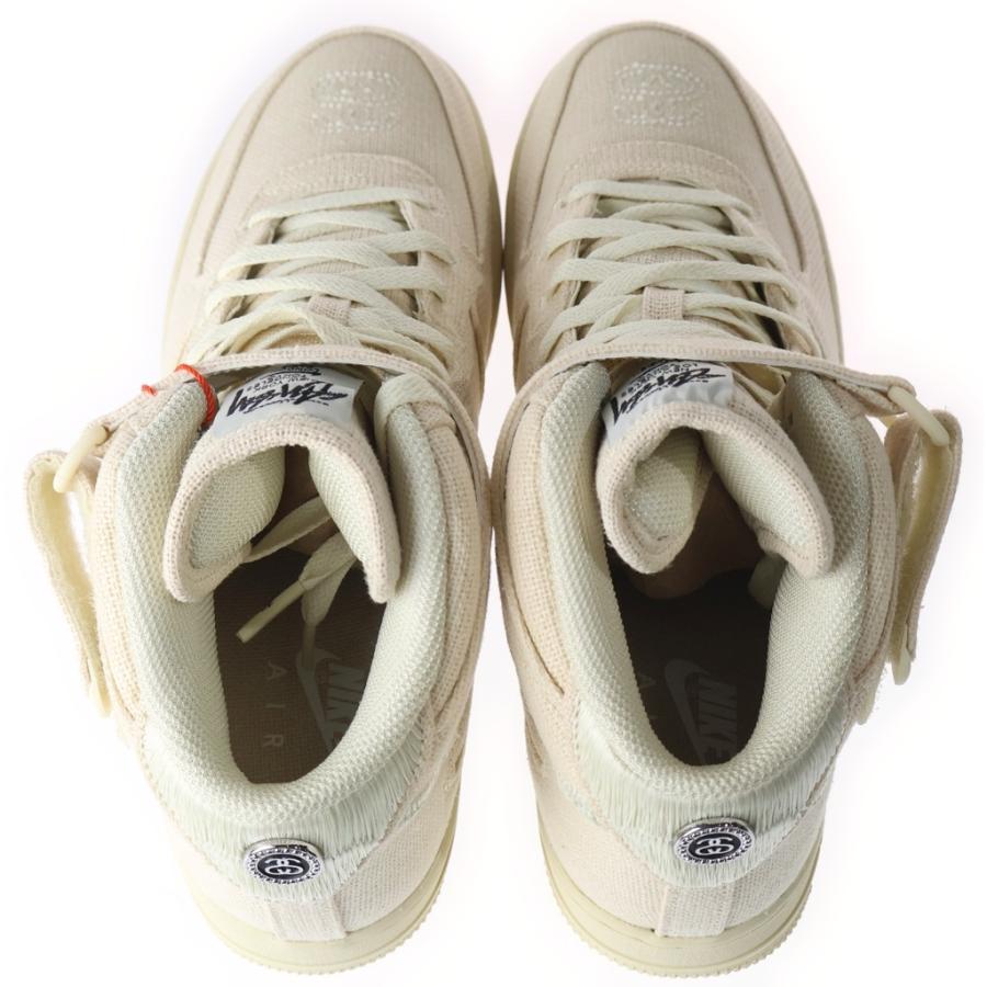 NIKE（ナイキ） ×STUSSY AIR FORCE1 '07 MID SP Fossil DJ7841-200