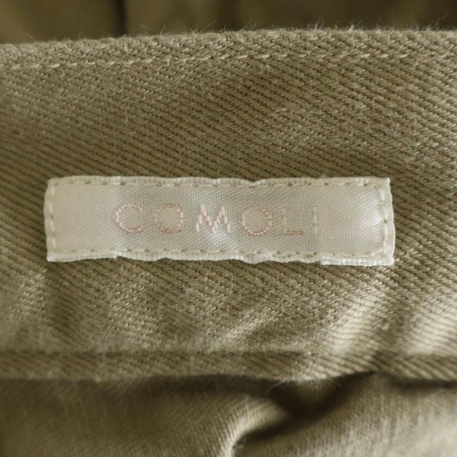 COMOLI（コモリ） 23SS コットンチノ オーバーパンツ ベージュ X01