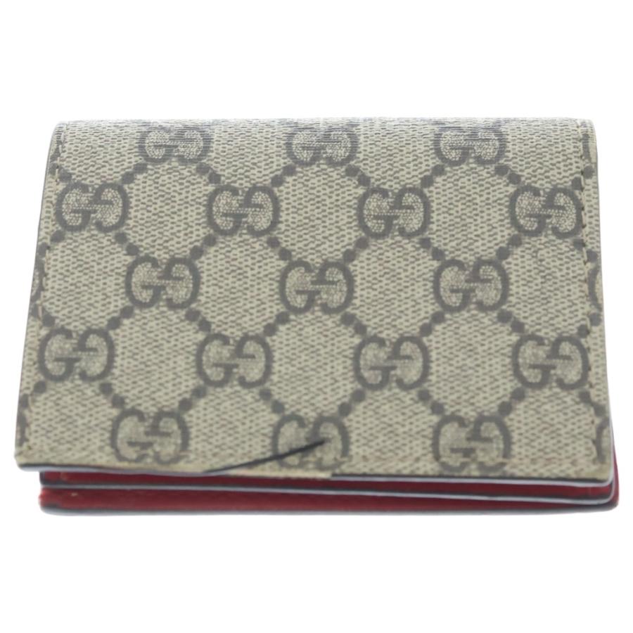 GUCCI（グッチ） GGスプリーム チェリー コンパクトウォレット 二