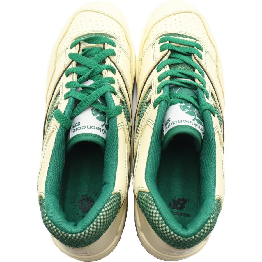 New Balance ニューバランス ×Aime Leon Dore BB550AY1 エメレオンドレ レザーローカットスニーカー グリーン US9.5/27.5cm New Balance（ニューバランス） ×Aime Leon Dore BB550AY1
