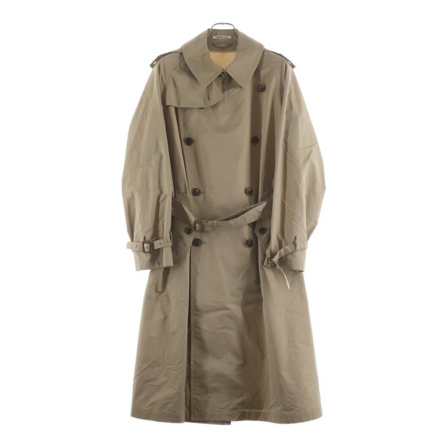AURALEE（オーラリー） FINX POLYESTER BIG TRENCH COAT トレンチ 