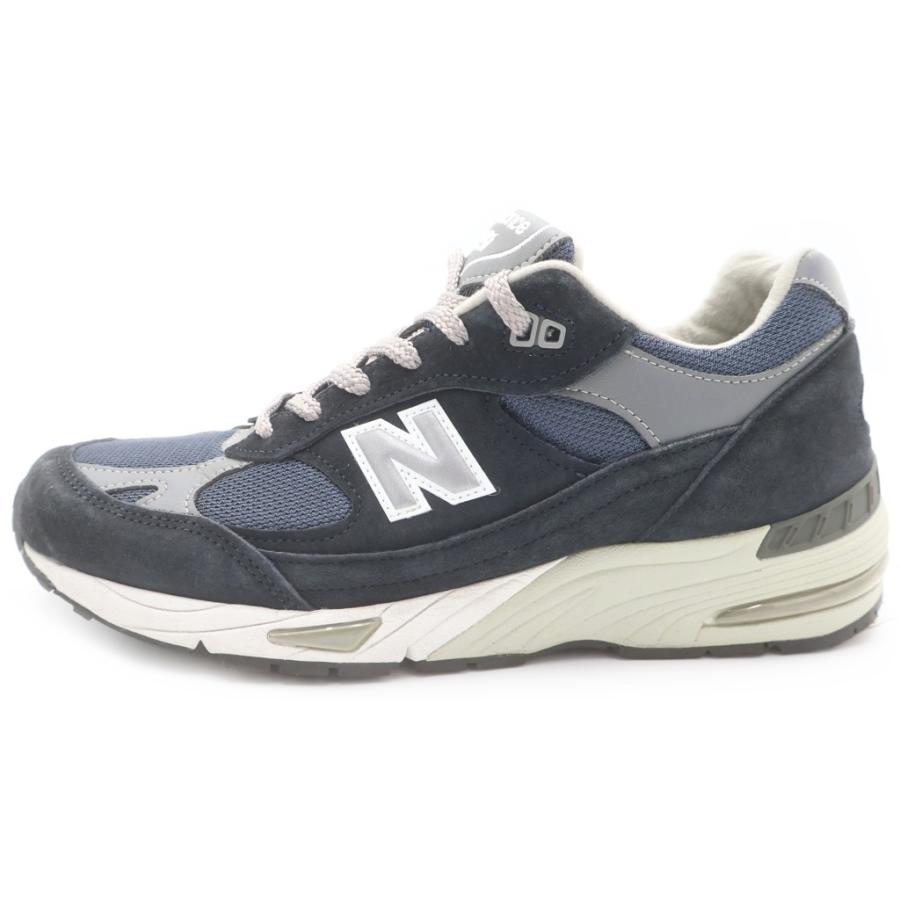 New Balance（ニューバランス） M991NV スエード ローカットスニーカー 