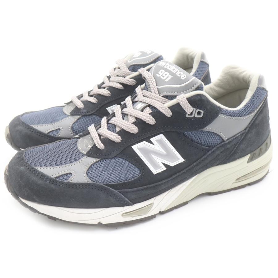 New Balance（ニューバランス） M991NV スエード ローカットスニーカー 