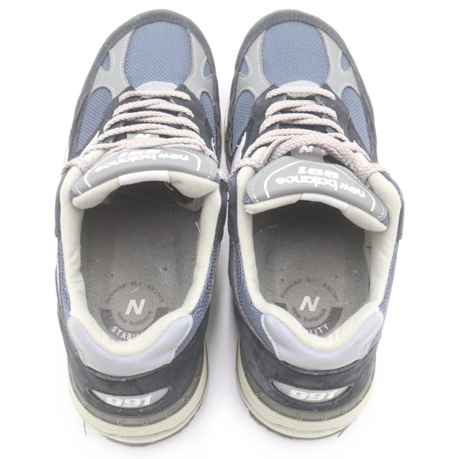 New Balance（ニューバランス） M991NV スエード ローカットスニーカー 
