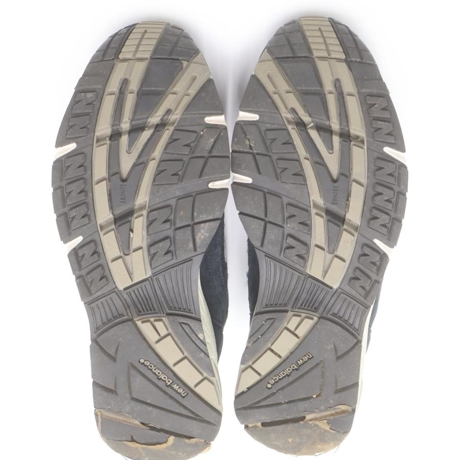 New Balance（ニューバランス） M991NV スエード ローカットスニーカー 