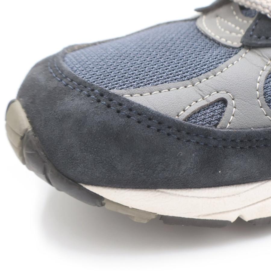 New Balance（ニューバランス） M991NV スエード ローカットスニーカー 