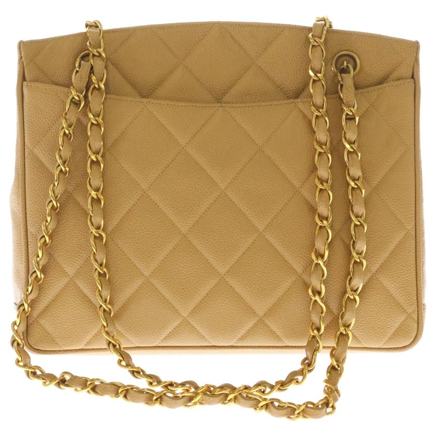 CHANEL（シャネル） ココマーク キャビアスキン マトラッセ チェーン