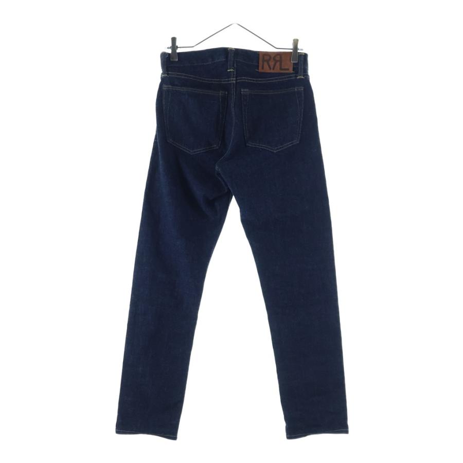 RRL ダブルアールエル SLIM NARROW スリム ナロー セルビッチ ボタンフライ デニムパンツ インディゴ 782704456001 RRL ダブルアールエル SLIM NARROW スリム ナロー セルビッチ ボタン
