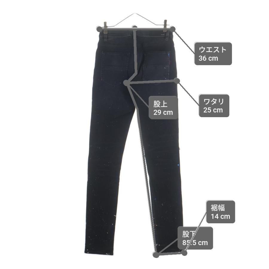 AMIRI（アミリ） MX1 PAINTED JEANS ダメージ加工 ペイント ラメ