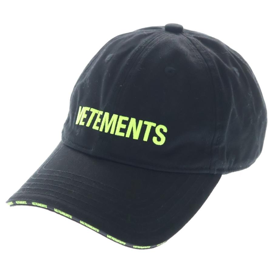 VETEMENTS（ヴェトモン） 22SS Iconic Logo Cap アイコニックロゴ 刺繍